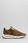 PHILIPPE MODEL TROPEZ HAUTE trainers IN LEATHER colour SUEDE
