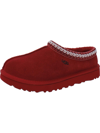 UGG TASMAN WOMENS SUEDE WOOL MULE SLIPPERS