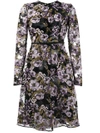 GIAMBATTISTA VALLI FLORAL EMBROIDERED BOW EMBELLISHED DRESS,PV541512183787