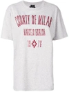 MARCELO BURLON COUNTY OF MILAN logo embroidered T-shirt,CWAA016E17047042072412178818