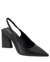 Bcbgeneration Women's Trina Flare Heel Sling Back Pumps In Black
