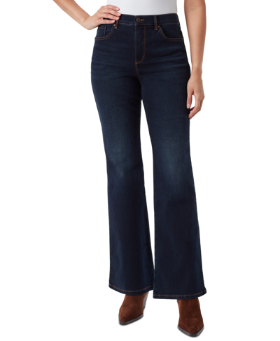 Gloria Vanderbilt Plus Size Amanda Bootcut Jeans In Ashville With Whiskers