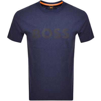 Boss Casual Boss Thinking 1 Logo T Shirt Navy