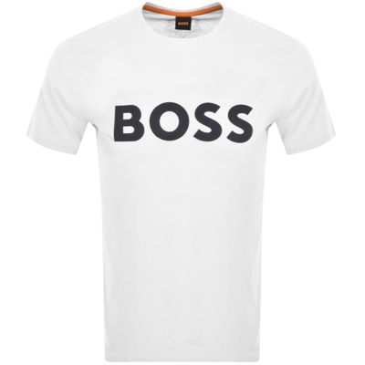 Boss Casual Boss Thinking 1 Logo T Shirt White