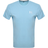 UNDER ARMOUR UNDER ARMOUR HEAVY WEIGHT T SHIRT BLUE