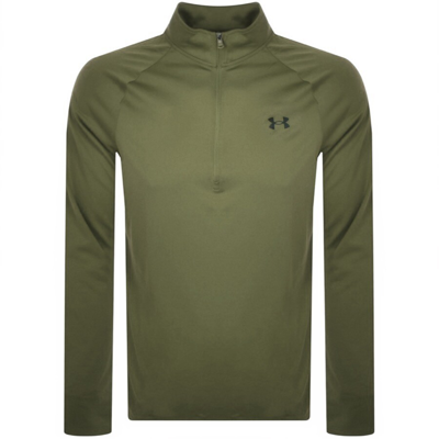 Under Armour Tech Half Zip Sweatshirt Green