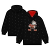 Mitchell & Ness Men's  Black Cleveland Browns Allover Print Fleece Pullover Hoodie In Black