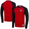 MITCHELL & NESS MITCHELL & NESS GARNET SOUTH CAROLINA GAMECOCKS LEGENDARY SLUB RAGLAN LONG SLEEVE T-SHIRT