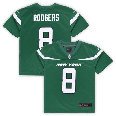 Nike Babies' Toddler Boys And Girls  Aaron Rodgers Green New York Jets Player Name And Number T-shirt