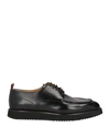 BALLY BALLY MAN LACE-UP SHOES BLACK SIZE 10.5 CALFSKIN