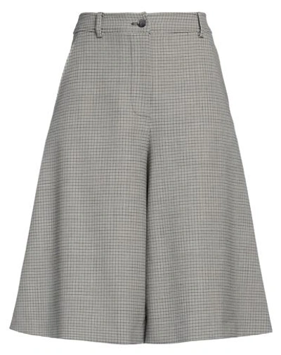 Boutique Moschino Woman Pants Grey Size 4 Polyester, Virgin Wool, Elastane