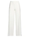 Mariuccia Woman Pants White Size S Polyester