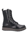 Fly London Milu Lace-up Leather Boot In Black