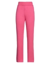 Daniele Fiesoli Woman Pants Fuchsia Size 3 Organic Cotton, Recycled Polyamide In Pink