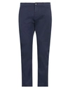 Department Five Department 5 Man Pants Midnight Blue Size 31 Cotton, Elastane In Blue