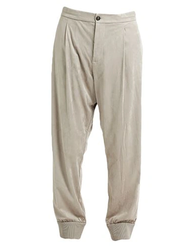 Giorgio Armani Man Pants Light Grey Size 34 Polyester, Elastane