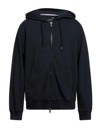 Juvia Man Sweatshirt Black Size Xxl Cotton, Polyester