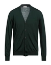 Altea Man Cardigan Dark Green Size Xxl Virgin Wool