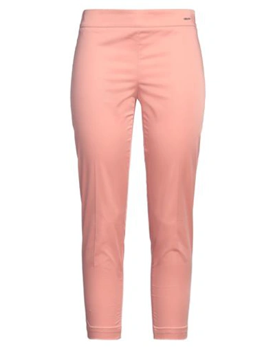 Seventy Sergio Tegon Woman Pants Pink Size 4 Cotton, Elastane