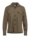 Gmf 965 Man Shirt Military Green Size Xl Cotton