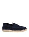 ABARCA ABARCA MAN ESPADRILLES NAVY BLUE SIZE 7 SOFT LEATHER