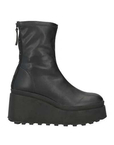 Vic Matie Vic Matiē Woman Ankle Boots Black Size 10 Textile Fibers