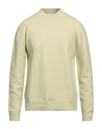 Jil Sander Man Sweater Light Green Size 42 Wool