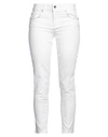Liu •jo Woman Pants Off White Size 24w-28l Cotton, Polyester, Elastane