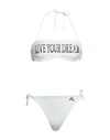 Alberta Ferretti Woman Bikini White Size 8 Polyamide, Elastane