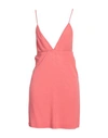 Dsquared2 Woman Top Coral Size Xs Viscose In Red