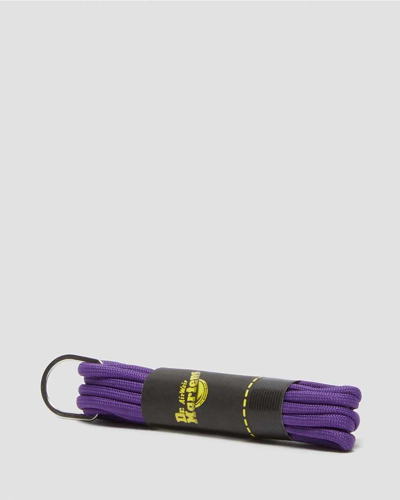 Dr. Martens' 55 Inch Round Shoe Laces (8-10 Eye) In Purple