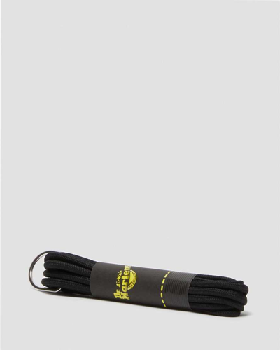 Dr. Martens' 47 Inch Round Shoe Laces (6-7 Eye) In Black
