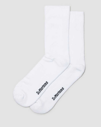 Dr. Martens' Double Doc Cotton Blend Socks In White