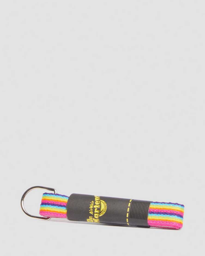 Dr. Martens' 26 Inch Flat Rainbow Shoe Laces (3-eye) In Multi