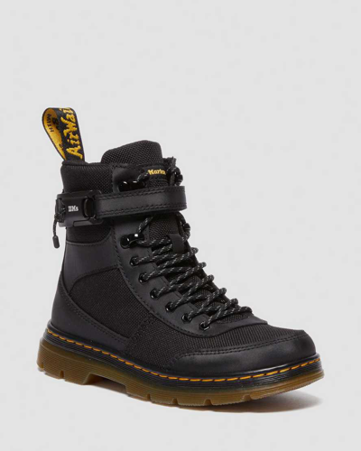 Dr. Martens Combs Tech Extra Tough Poly Boots In Black