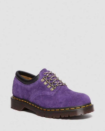 Dr. Martens' 8053 Lace-up Suede Shoes In Purple