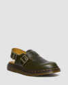DR. MARTENS' JORGE MADE IN ENGLAND CLASSIC LEATHER SLINGBACK MULES