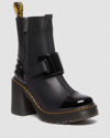 Dr. Martens' Gaya Alternative Leather Heeled Chelsea Boots In Black
