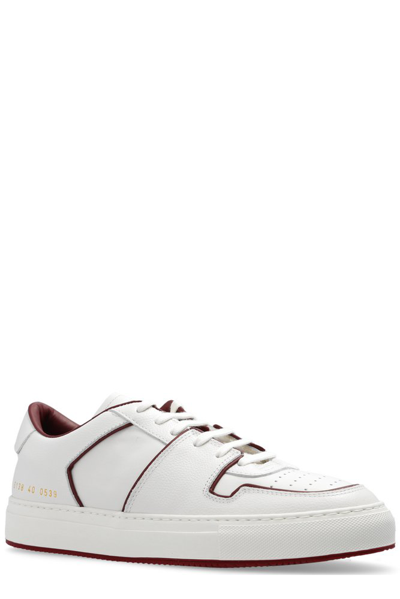 Common Projects White Decades Low Sneakers In New