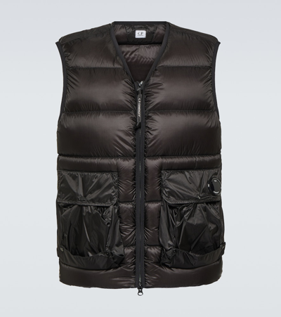 C.p. Company D.d.shell Down Vest In Black