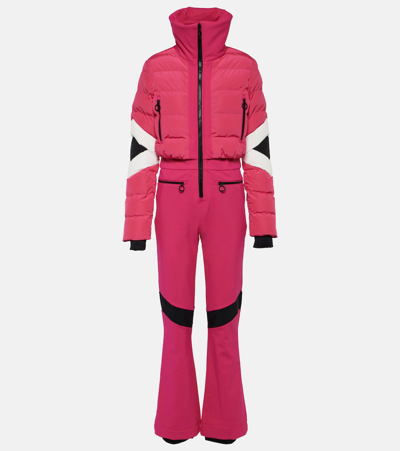 Fusalp Clarisse Tech Ski Suit In Bloom_noir