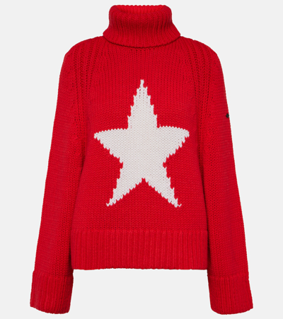 Goldbergh Beauty Star Jumper In Red