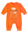 TINYCOTTONS BABY CHAMONIX POODLES COTTON PLAYSUIT