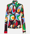 Pucci All-over Graphic Print Shirt In Multicoloured