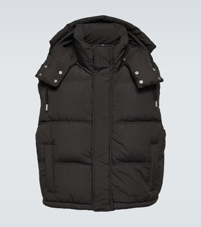 Ami Alexandre Mattiussi Puffer Down Vest In Black