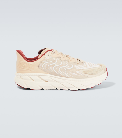 Hoka One One Clifton Ls Sneakers In Neutrals