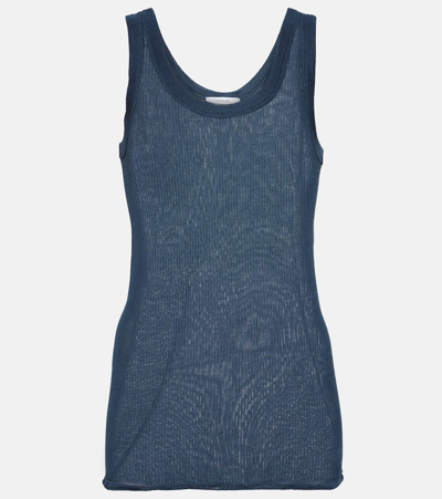 Lemaire Seamless Tank Top In Blue