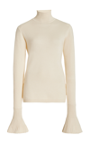 THEBE MAGUGU TULIP-SLEEVE KNIT TOP
