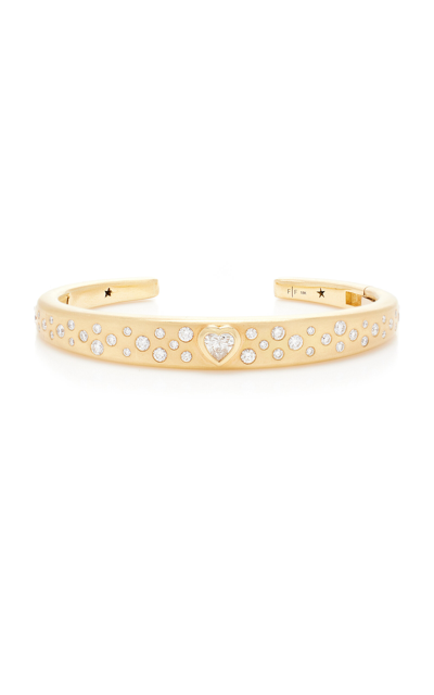 Future Fortune Cosmic Love 18k Yellow Gold Diamond Bracelet