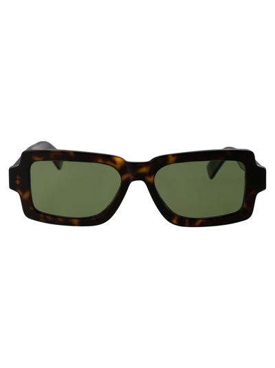 Retrosuperfuture Tortoiseshell Pilastro Sunglasses In 3627